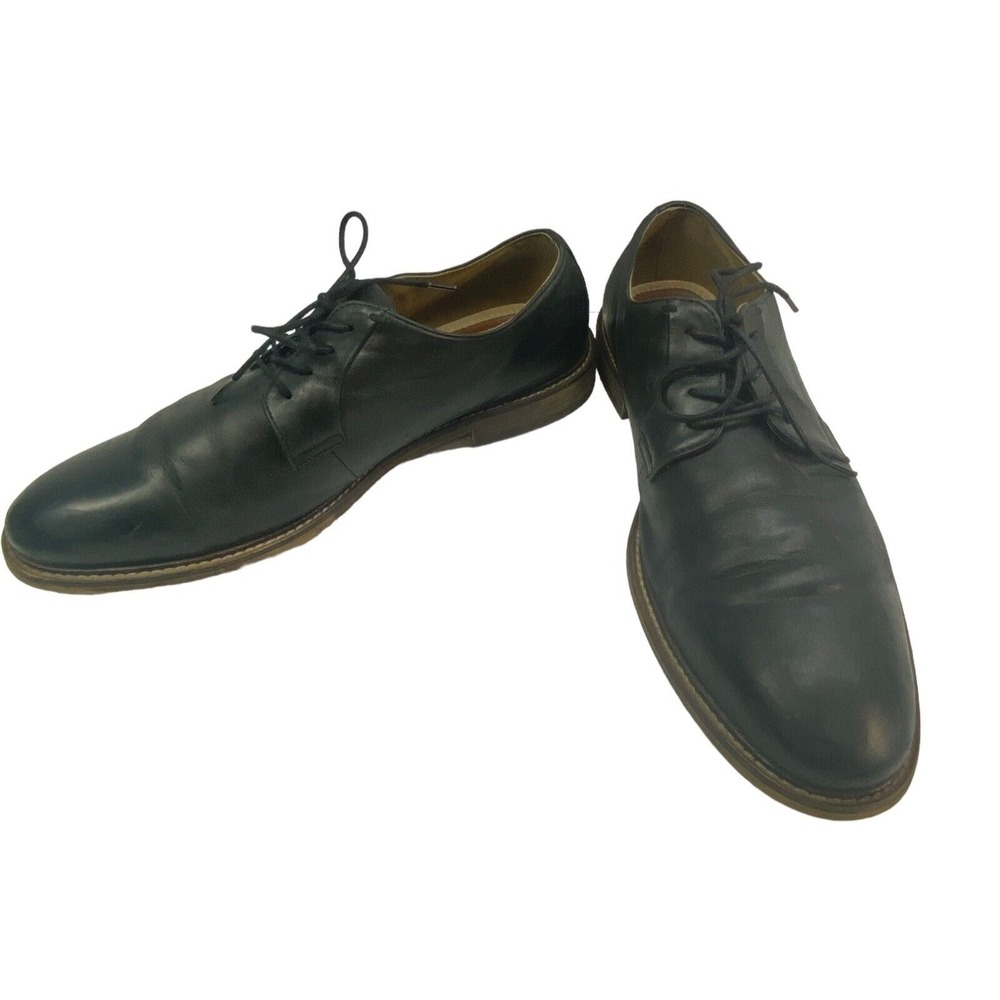 ASTON GREY Men Grenasien Oxford Shoes Size 8 Black Lace Up Office Business